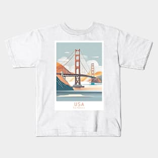 Golden Gate Serenity Kids T-Shirt